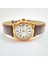 Retro Kadın Saati, Vintage Tasarım, Klasik Tasarım, Rose Gold Rengi, Minimal, Kayışlı, Ikonik 1