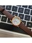 Retro Kadın Saati, Vintage Tasarım, Klasik Tasarım, Rose Gold Rengi, Minimal, Kayışlı, Ikonik 2