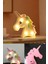 Buffer® 3D Unicorn Dekorlu Pilli LED Masa ve Gece Lambası 1