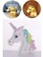 Buffer® 3D Unicorn Dekorlu Pilli LED Masa ve Gece Lambası 2