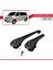 Volkswagen Caravelle (T5) 2003-2015 Arası ile Uyumlu Ace-1 Ara Atkı Tavan Barı Siyah 2