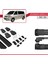 Volkswagen Caravelle (T5) 2003-2015 Arası ile Uyumlu Ace-1 Ara Atkı Tavan Barı Siyah 3