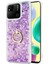 Xiaomi Redmi 10A Kılıf Glitter Liquid Holder Mor 1
