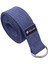 Koyu Mavi Yoga Kemeri, Doğal Pamuk 184 cm,Yoga ve Pilates İçin İdeal, Dark Blue Cotton Yoga Strap 1