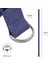 Koyu Mavi Yoga Kemeri, Doğal Pamuk 184 cm,Yoga ve Pilates İçin İdeal, Dark Blue Cotton Yoga Strap 3