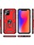 Apple iPhone 11 Pro Kılıf Zore Vega Tank Sert Yüzüklü Standlı Zırh Koruma Kapak 4