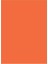 Turuncu Fon Kartonu 10 Adet 50X70 cm 1