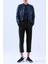 Navy Deri Bomber Ceket "limited Edition Colour" 3