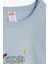 Erkek Bebek Çıtçıtlı Zıbın Body Avcı Kedicik Baskılı 9 Ay-3 Yaş, Açık Mavi 3