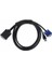 DVI 30+5 VGA USB Kablo M1 DVI VGA Çevirici Projeksiyon Kablo 2