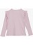 Kız Çocuk Uzun Kollu Bluz Fırfırlı 8-14 Yaş, Pembe 2