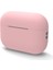 Apple Airpods Pro 2 Kılıf Mat Orj Kancalı Silikon + Ip SF20 Pembe 1