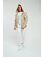 Bej Kapüşonlu,fermuarli Erkek Sweatshirt 9