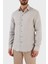 Regular Fit Uzun Kollu Keten Gömlek Erkek Gömlek D41SM0 D10F9 600 1