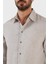 Regular Fit Uzun Kollu Keten Gömlek Erkek Gömlek D41SM0 D10F9 600 5