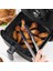 Renkli Isıya Dayanıklı Yıkanılabilir Silikon Fırın ve Airfryer Kare Pişirme Matı 21,5 cm 5