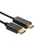 Displayport To HDMI Kablo Display Port Çevirici Dönüştürücü 1.8 M 2