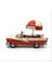 Jayland 1957 Chevrolet Bel Air Diecast Model Vintage Metal Araba 3