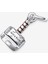 925 Ayar Gümüş Marvel The Avengers Thor’s Hammer Sallantılı Charm 4