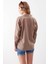 Basic Oversize Önden Cepli Gömlek 5