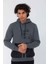 5034 Erkek 3 Iplik Kapşonlu Sweat 1