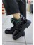 22K308-3 Kadın Siyah Sneaker Ayakkabı 2