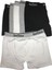 Erkek Gri 6 Adet Likralı Boxer 2