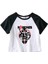 Ramones Logo & Artists Baskılı Reglan Kol Beyaz Crop 2