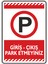 Giriş Çıkış Park Etmeyin 1