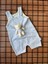 Askılı Ayıcıklı 2' Li Bebek Salopet & Body Unisex 5