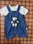 Askılı Ayıcıklı 2' Li Bebek Salopet & Body Unisex 1