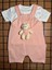 Askılı Ayıcıklı 2' Li Bebek Salopet & Body Unisex 1