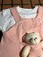 Askılı Ayıcıklı 2' Li Bebek Salopet & Body Unisex 3