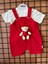 Askılı Ayıcıklı 2' Li Bebek Salopet & Body Unisex 1