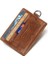 KA0038 Tam Tahıl Cowhide Deri Cüzdan Çok Fonksiyonlu Billfold Kart Tutucu Torbası, Boyut: S (Yurt Dışından) 3