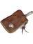 SG139 Retro Cowhide Deri Fermuar Para Çantası Anahtar Tutucu Mini Torama Cüzdanı (Yurt Dışından) 1
