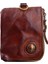 SG636 Retro Kırışmış Üst Katmanlı Cowhide Deri Fermuar Para Çantası Ehliyet Kartı Tutucu Çanta (Yurt Dışından) 1