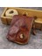 SG636 Retro Kırışmış Üst Katmanlı Cowhide Deri Fermuar Para Çantası Ehliyet Kartı Tutucu Çanta (Yurt Dışından) 5