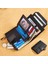 Dante D05508 Tam Tahıl Cowhide Deri Çoklu Kart Yuvaları Cüzdan Rfid Engelleme Nakit Torpası (Yurt Dışından) 4