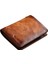 Manbang 00877 Deri Üç Katlı Cüzdan Klasik Stil Rfıd Engelleme Kart Kesesi Billfold Para Nakit Çanta (Yurt Dışından) 1