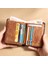 Manbang 00877 Deri Üç Katlı Cüzdan Klasik Stil Rfıd Engelleme Kart Kesesi Billfold Para Nakit Çanta (Yurt Dışından) 4