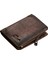 Dante 05510 Rfıd Engelleme Retro Üst Kat Cowhide Erkekler Kısa Cüzdan Para Kart Tutucu Fermuar Cepli (Yurt Dışından) 1