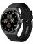Amoled Yuvarlak Ekran 46 mm Siri Nfc Gps Bluetooth Çelik Yedek Kordon Akıllı Saat 3