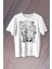 Kara Kedi Silüet Çizim Black Cat Bıyıklı Baskılı Tişört Unisex T-Shirt10 1