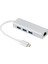 Type C USB 3.1 – 3port USB 3.0+ RJ45 Gigabit Ethernet Çoklayıcı Hub 1