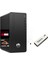 Pro 295 G9 Amd Ryzen5 5600G 8gb 256GB SSD 4gb RX550 WINDOWS11PRO Masaüstü Bilgisayar X6D390EA17+ZETTAUSBBELLEK 1