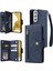 For Samsung Galaxy S23 Plus Için Fermuar Cep Telefonu Kapağı, Perçin Buckle Pu Deri Telefon Kılıfı Stand Cüzdanı Kayış (Yurt Dışından) 1