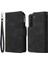 For Samsung Galaxy S23 Için Artı Çoklu Kart Yuvası Zipper Cep Pu Deri Kılıf Şok Geçirmez Cüzdan Stand Kapağı (Yurt Dışından) 1