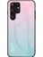 For Samsung Galaxy S23 Için Ultra Şok Geçirmez Kılıf Gradyan Renk Temsilli Cam Telefon Kılıfı Sabit Pc Yumuşak Tpu Arka Kapak (Yurt Dışından) 1
