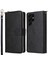 For Samsung Galaxy S23 Için Ultra Eller Serbest Stand Cüzdan Telefon Flip Case Pu Deri Manyetik 9 Kart Tutucu Yuvaları Zipper Cep Kapağı Kayışla (Yurt Dışından) 1